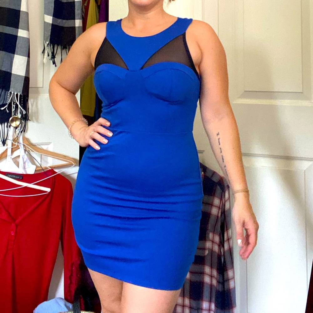 Women’s peek-a-boo top dress